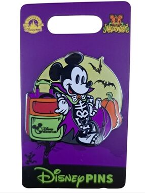 Disney Pins Mickey Mouse Happy Halloween